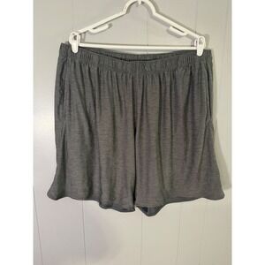 Athletic Works Shorts Mens 3XL Gray DriWorks Heathered Performance Gym 5598